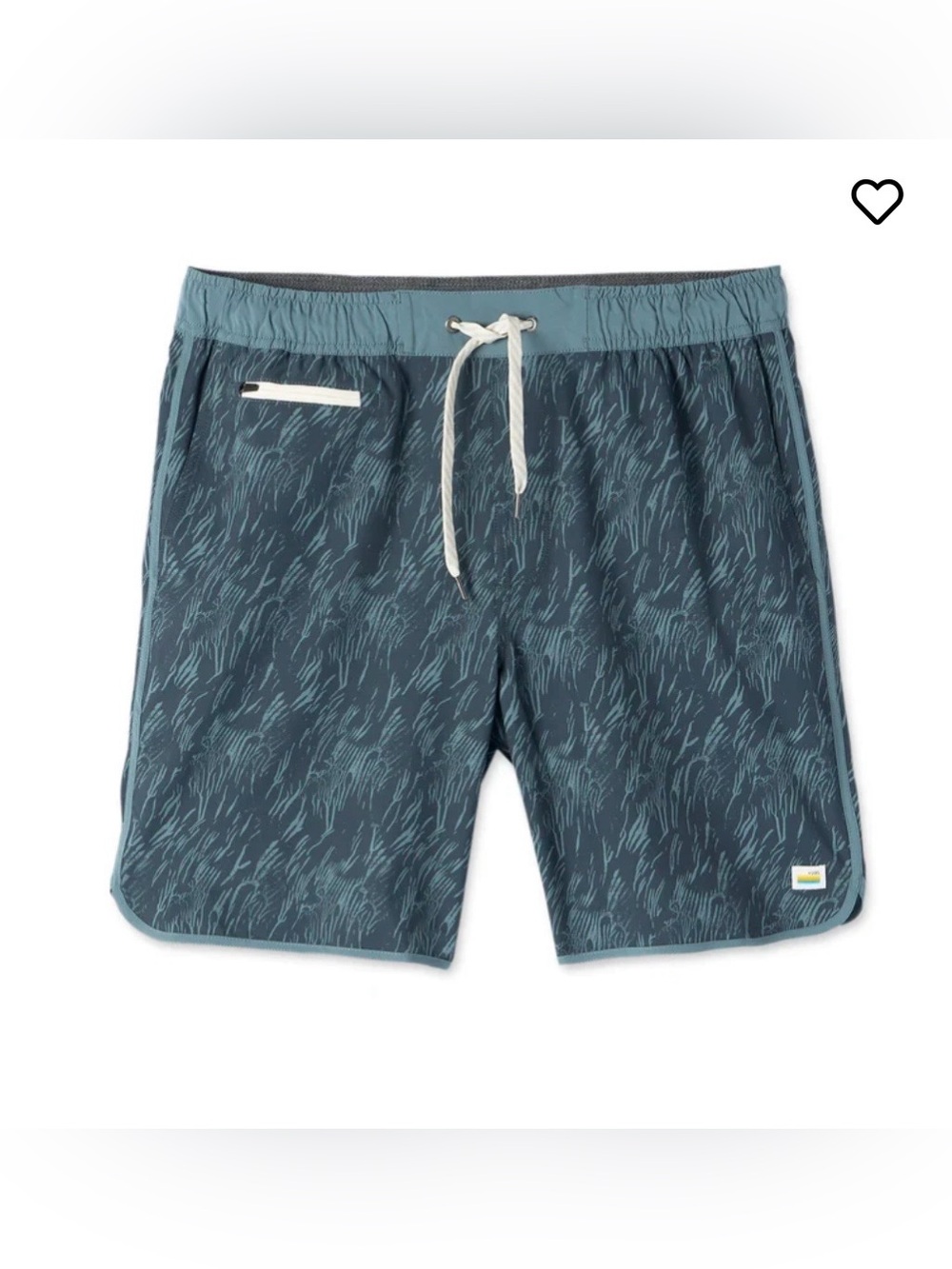 NWT Vuori Banks Athletic Short size XL in Kashmir Flux